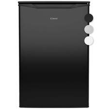 Bomann Gefrierschrank GS 7253 Edelstahl-Optik schwarz, 4 Sterne, 87 l, Neu