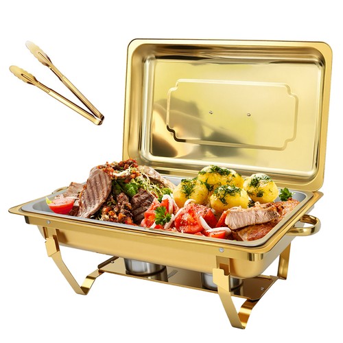 Gold chafing dish - 1/1,
