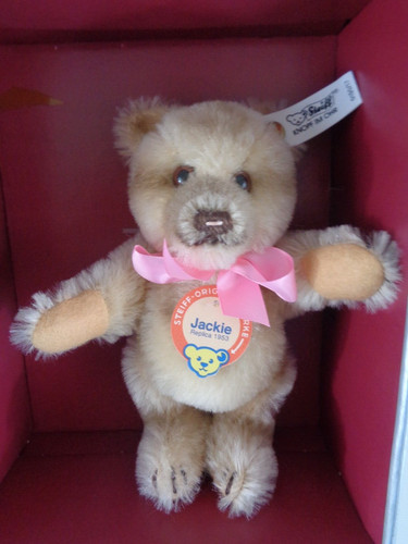 Steiff teddy 0190 jackie - steiff, 0190/17