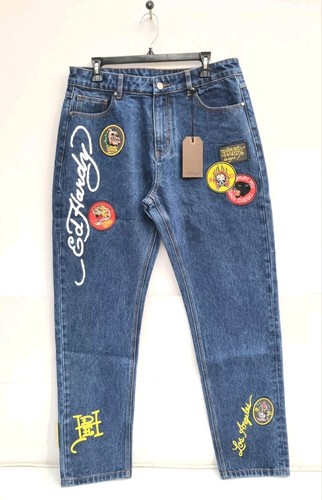 Hardy jeans embroidered - jeans,