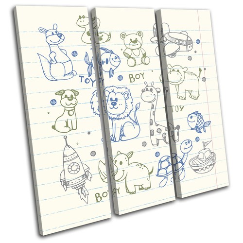 Nursery boys cute animals for - nursery,
