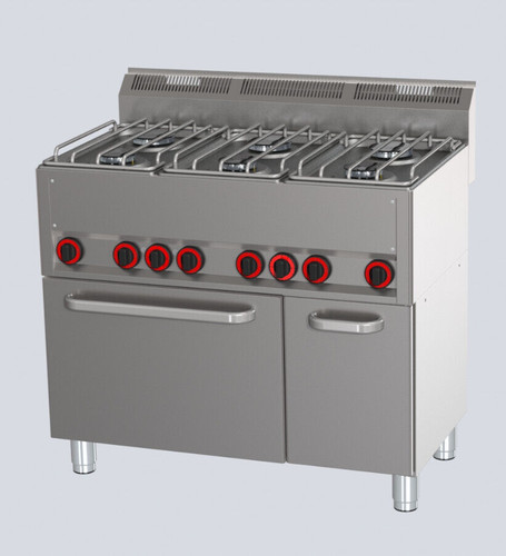 Gastro edelstahl gasherd - gastro,
