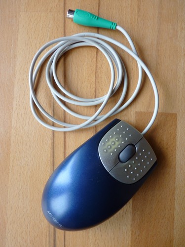 Tech maus mit 2 stecker - ms-tech, ps/2-stecker