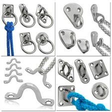 Augplatte Zurröse Edelstahl