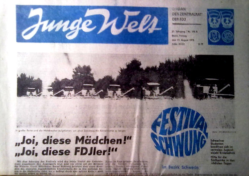 Ddr zeitung junge welt - 1, ddr-zeitung
