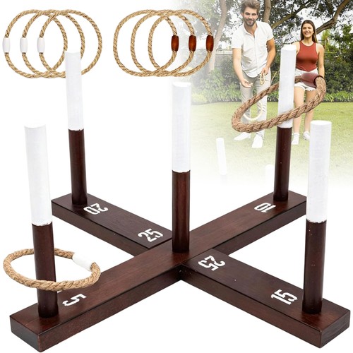 Ringwurfspiel aus holz spiel - holz,