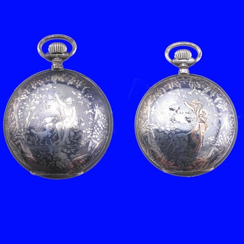 Silber gold niello - &,