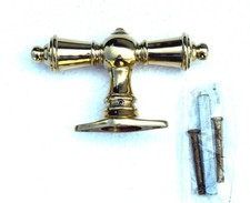 Antik Style Messing Poliert Fenster Griff Fenstergriff Fensterolive  F90P