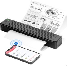 Phomemo P831 thermodrucker A4 Reisen mobiler Tragbarer Bluetooth Drucker 300DPI