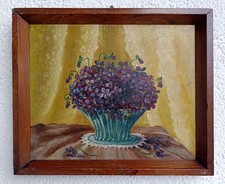 GEMÄLDE im Holzrahmen, Motiv