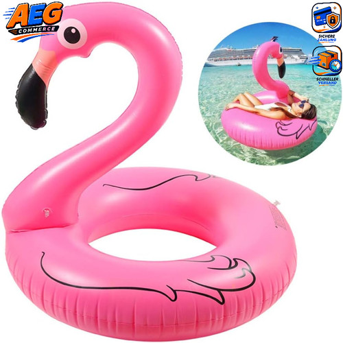 Aufblasbarer flamingo 120cm - flamingo,
