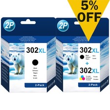 DRUCKER PATRONEN für HP 302 XL OfficeJet 3636 3630 3831 3833 3835 3830 Envy 4525