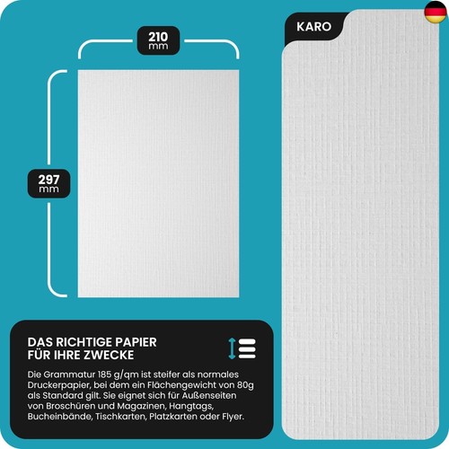 20x strukturpapier weiß - 20x,