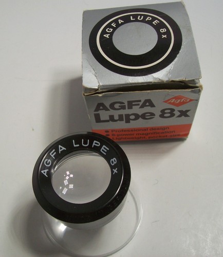 Agfa loupe magnifier - agfa, 8x