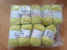 myboshi Original No 5 Farbe 515 Avocado 9 Knäuel Wolle Bändchengarn Seelengarn