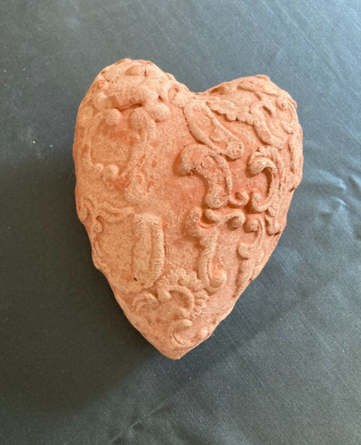 Terracotta herz massiv - herz, 15