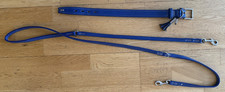 Hunter leder set halsband m - set,