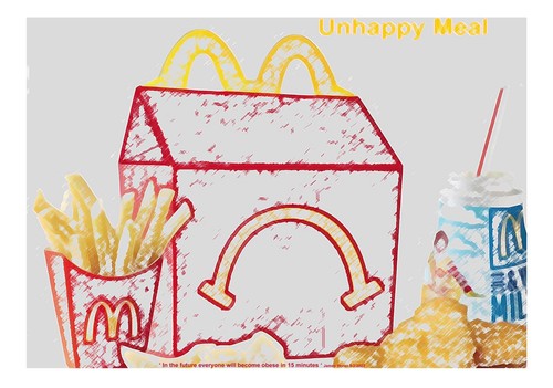 Unhappy meal von james horan - unhappy,
