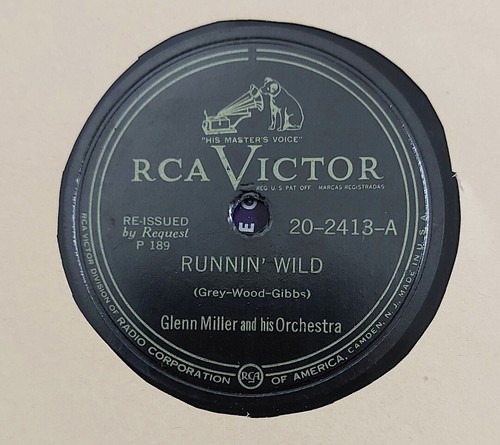 Glenn miller schellack 78rpm - schellack,