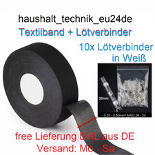 ?Kabelbaum Klebeband Gewebeband Isolierband KFZ PKW Textilband + Lötverbinder?