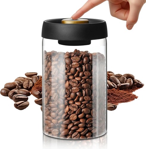 Vakuum vorratsdose glas 1200ml - vakuum,