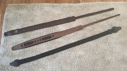 Gitarrengurt 145cm leder - 145cm,