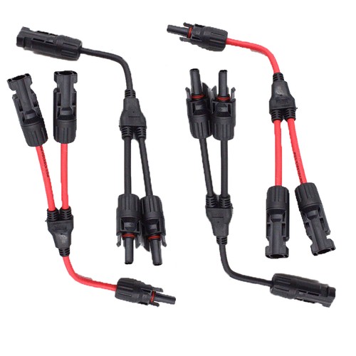 4pcs solarstecker verteiler - y,