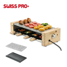 SWISS PRO+ Raclette Grill 8