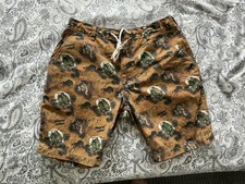 SAMURAI JEANS limited edition denim Wind God Thunder God shorts w34/9neu