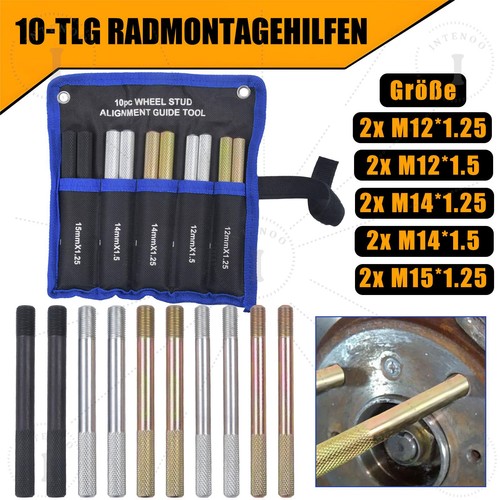 10x stahl radmontagehilfe - 10x,