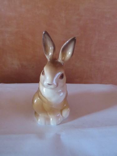 Hase goebel sitzend braun - sitzend,