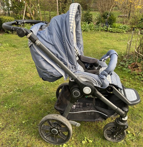 Teutonia kinderwagen blau - teutonia,