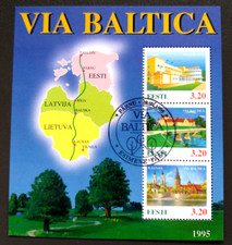 BALTICA- Estland 1995 Block
