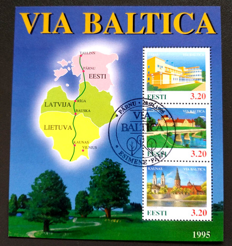 Baltica estland 1995 block - 1995,