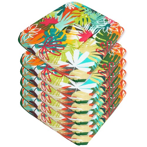 Set stuhlkissen palme - set, 6