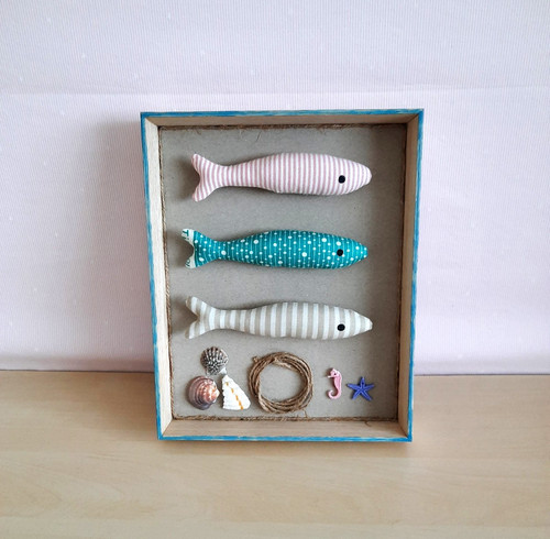 Bild 26x20x4cm maritim - bild,, 26x20x4cm,