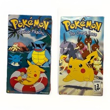 Lot of 2 Pokémon VHS Tapes