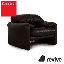Cassina Maralunga Leder Sessel