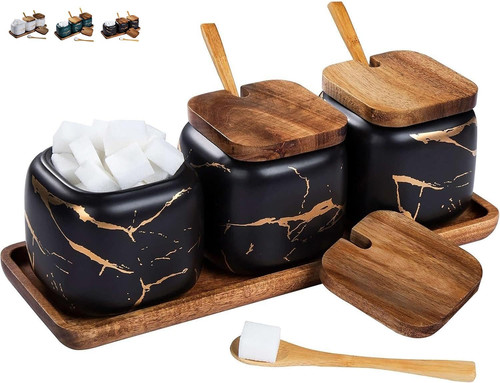 3er set zuckerdose - zuckerdose, mit