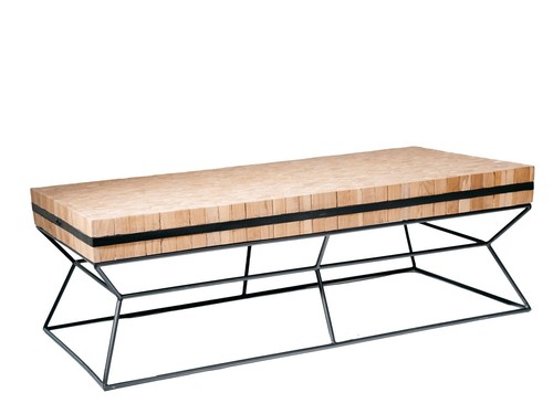 Teakholz tisch piramide - teakholz,