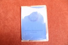 DDR Personalausweis für Mann Frankfurt Oder Stempel Staatsbank + Presseausweis