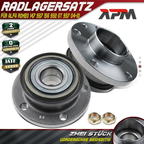 Radnabe radlagersatz hinten - 2x,