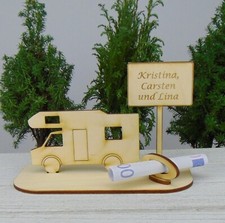 Geldgeschenk Alkoven Wohnmobil