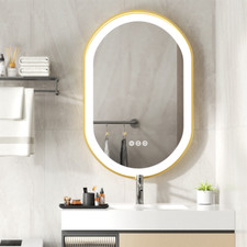 Badspiegel Oval mit LED