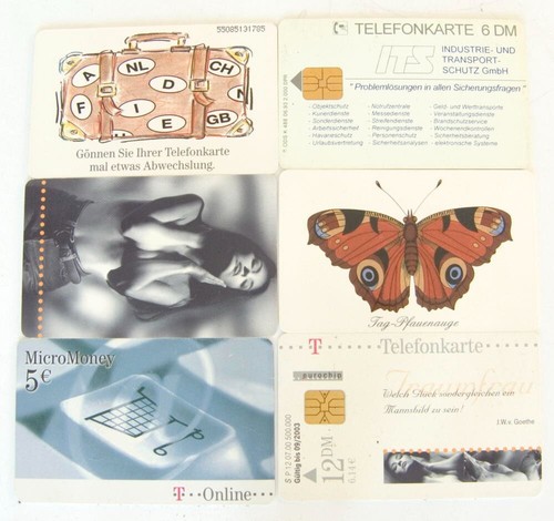 Stück telefonkarte - 6,