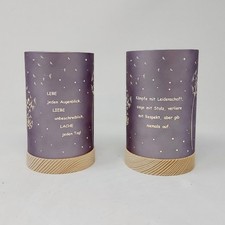 2er Set LED Tischlampen