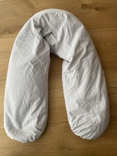 Stillkissen Dodo Theraline 170 cm Styroporkügelchen abnehmbarer Bezug grau