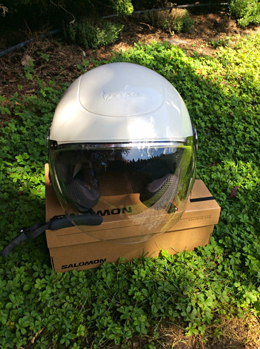 Vespa visierhelm weiß l - weiß,