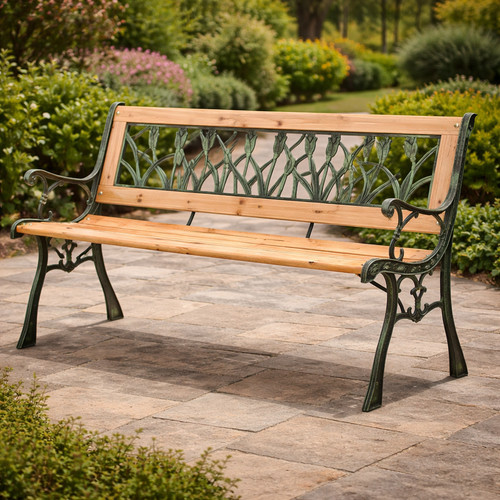 Antik gartenbank holz - gartenbank,