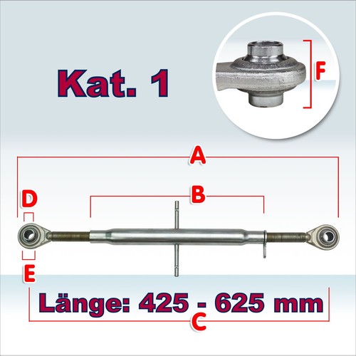 Oberlenker kat 27x2 - kat., 27x2,5,